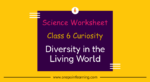 Class 6 Science chapter 2 Diversity in the Living World PDF