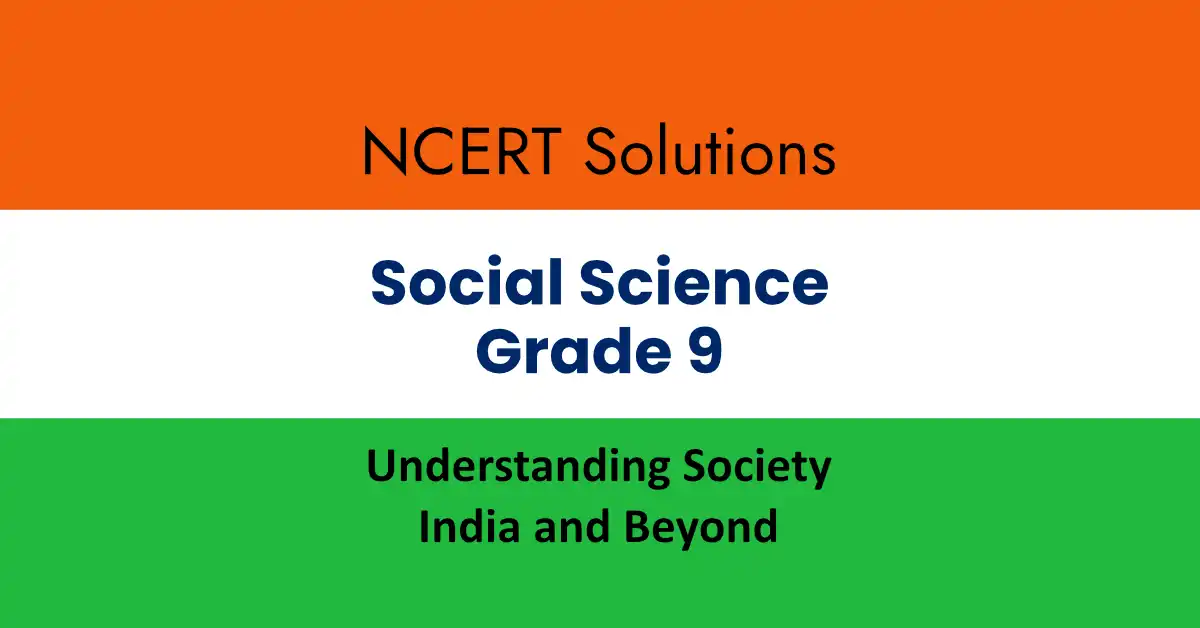 NCERT Solution Class 9 Social Science new syllabus
